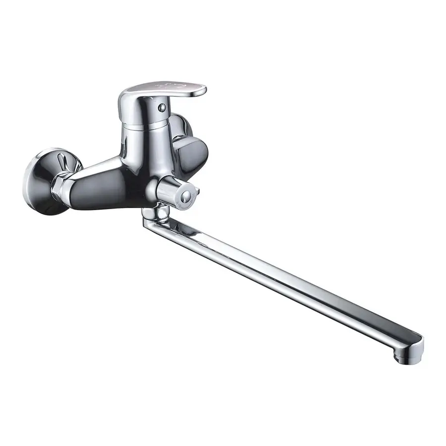 Змішувач для ванни CRON MAGIC 006 (червона ручка) (CR0133)