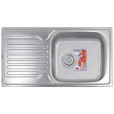 Мойка кухонная HAIBA 78x43 (satin) (HB0566)