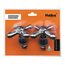 HAIBA Ручки DOMINOX (з кранбукси, пара) гума 