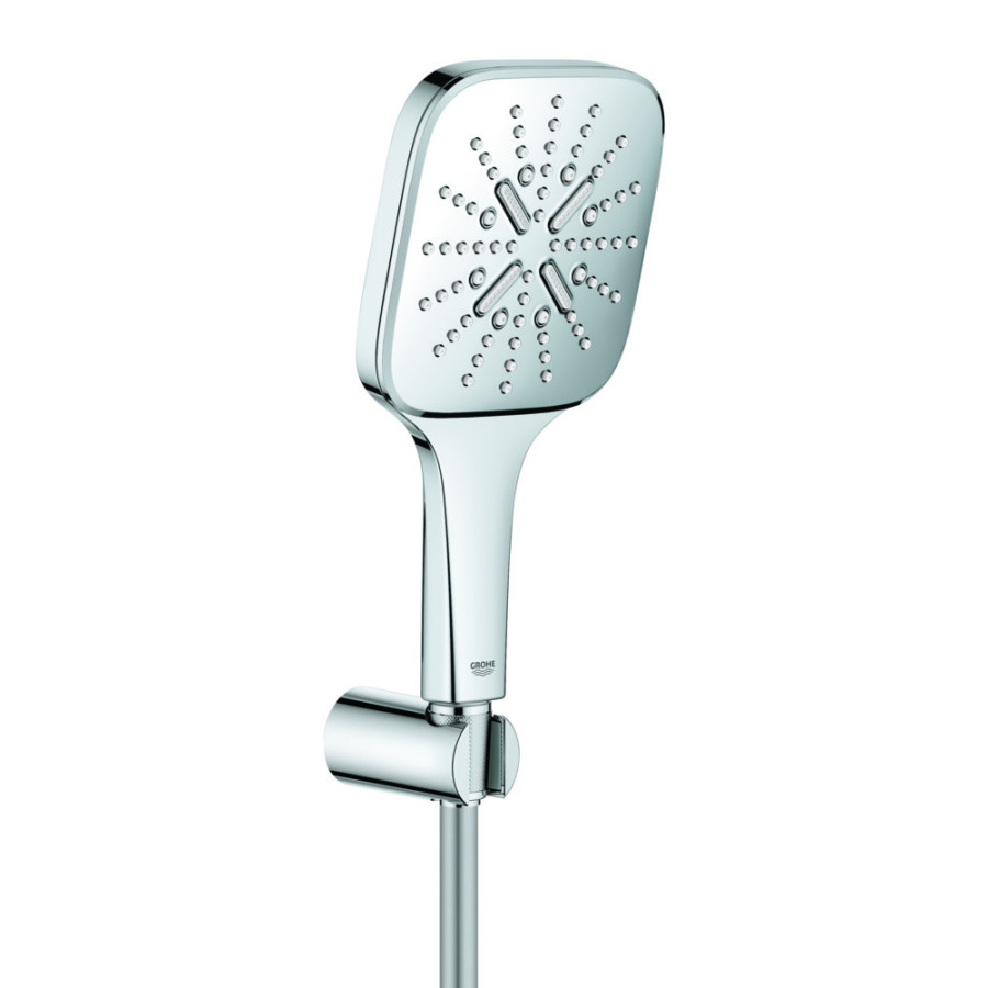 Душевой набор с держателем, 3 режима струи Grohe Rainshower SmartActive (26589000)