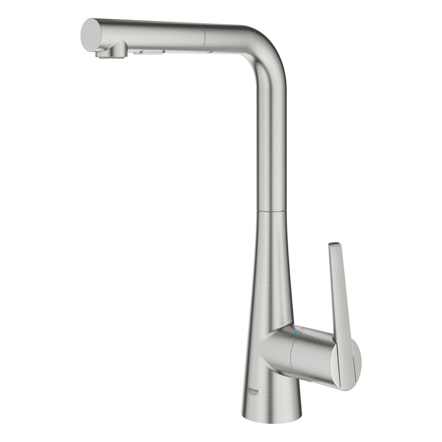 Смеситель для кухни с выдвижным изливом Grohe Zedra (32553DC2)