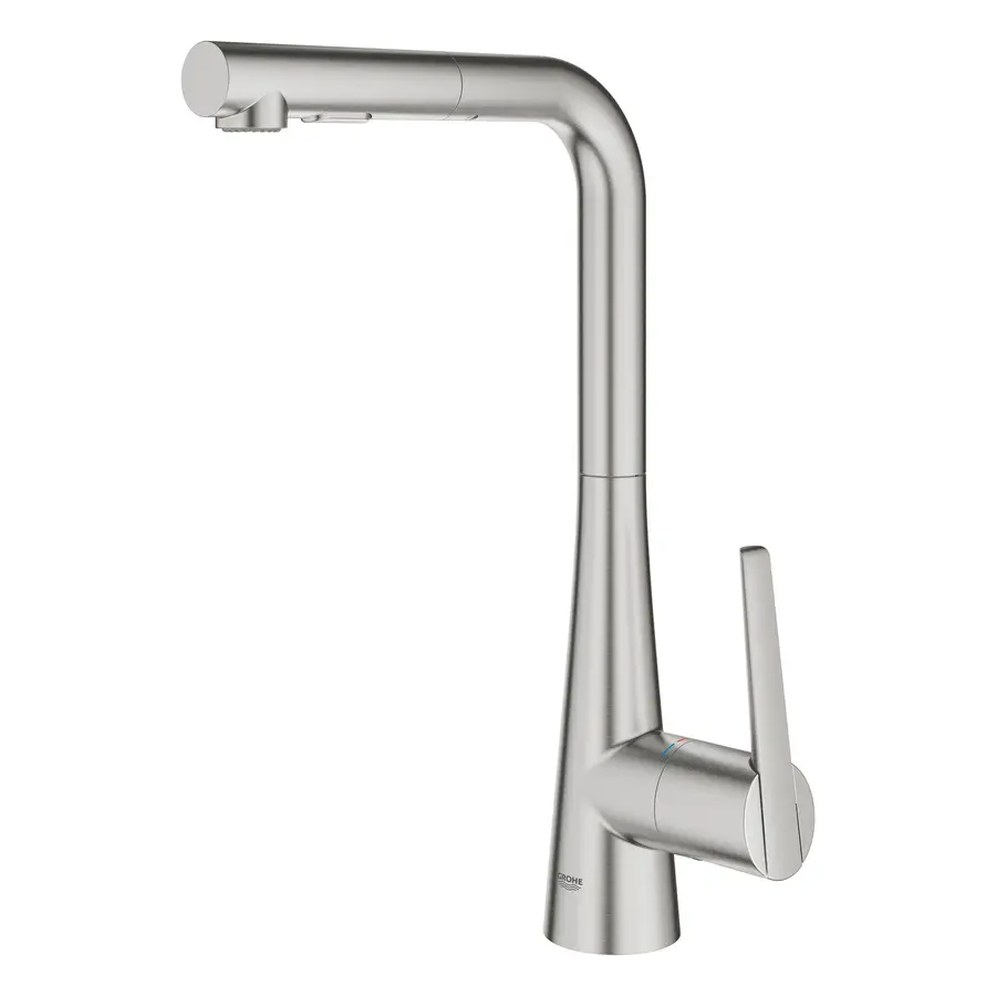 Смеситель для кухни с выдвижным изливом Grohe Zedra (32553DC2)