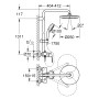 Душевая система со смесителем для душа Grohe New Tempesta Cosmop. System (26673000)