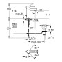 Смеситель для раковины S-размера Grohe Essence New (32898001)