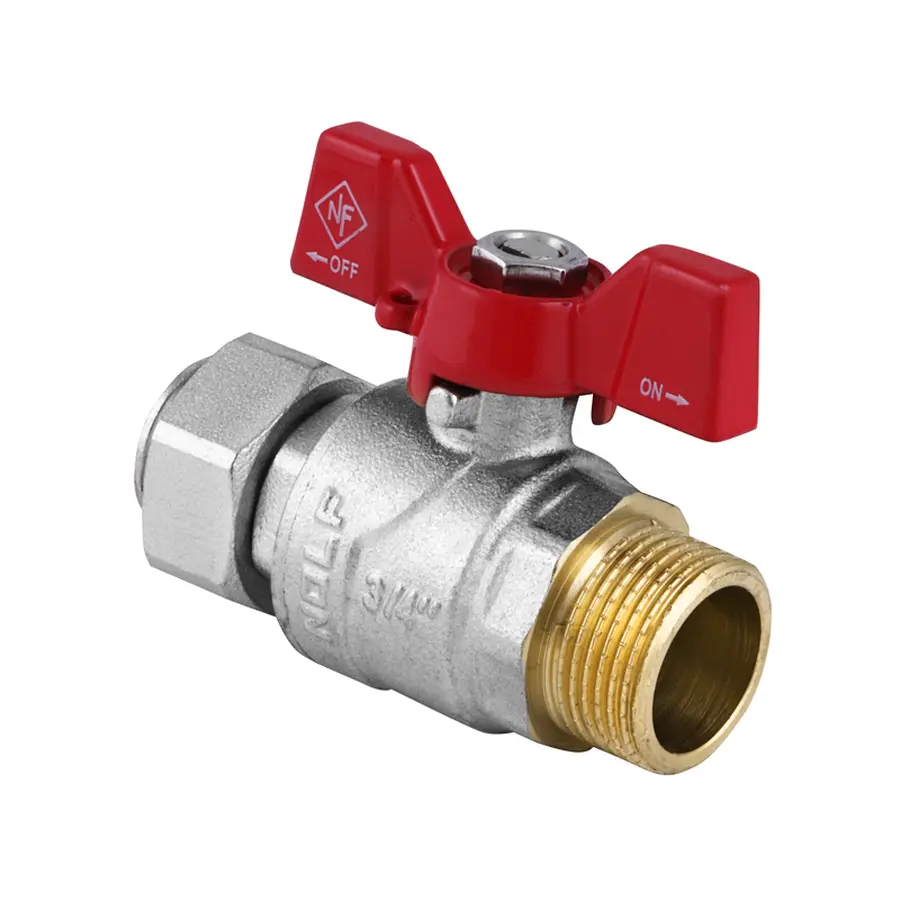 Кран кульовий з накидною гайкою 3/4 "ГШБ (NF.821) NOLF (NF2958)