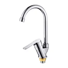 Кухонний змішувач сталевий ZERIX Z5133 