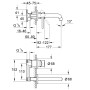 Смеситель для раковины скрытого монтажа Grohe BauClassic (20292000)
