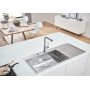 Мойка кухонная Grohe EX Sink K1000 (двойная крыло слева) (31581SD0)