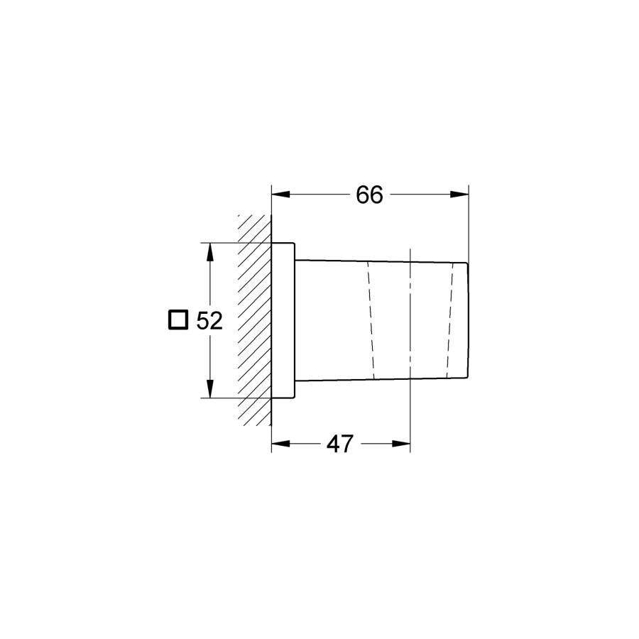 Настенный держатель для ручного душа Grohe Euphoria Cube (27693000)