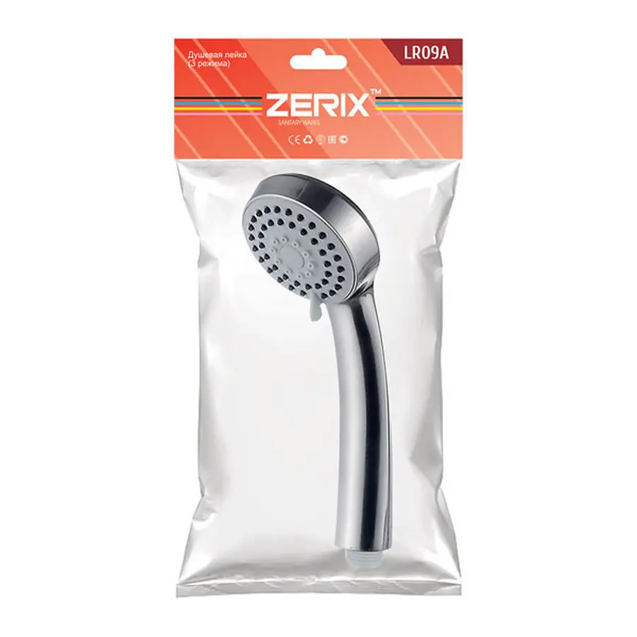Лійка для душу (3 режиму) ZERIX LR09A