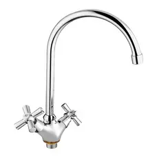 Смеситель кухонный двухвентильный CRON POLO 278 ГАЙКА 