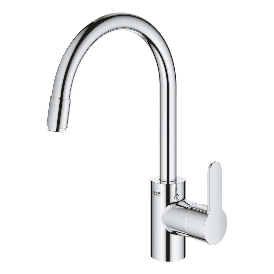 Смеситель для кухни с выдвижным изливом Grohe Eurostyle Cosmopolitan (31126004)