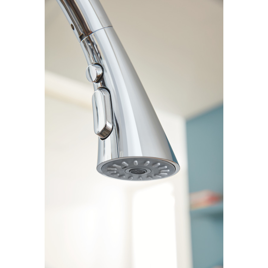 Смеситель для кухни с выдвижным изливом Grohe Zedra (32294002)