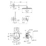 Душевая система скрытого монтажа со смесителем Grohe Eurocube (25238000)