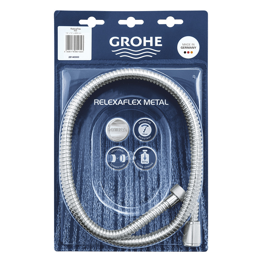 Душевой шланг 2000 Grohe Relexaflex Metal (28140000)