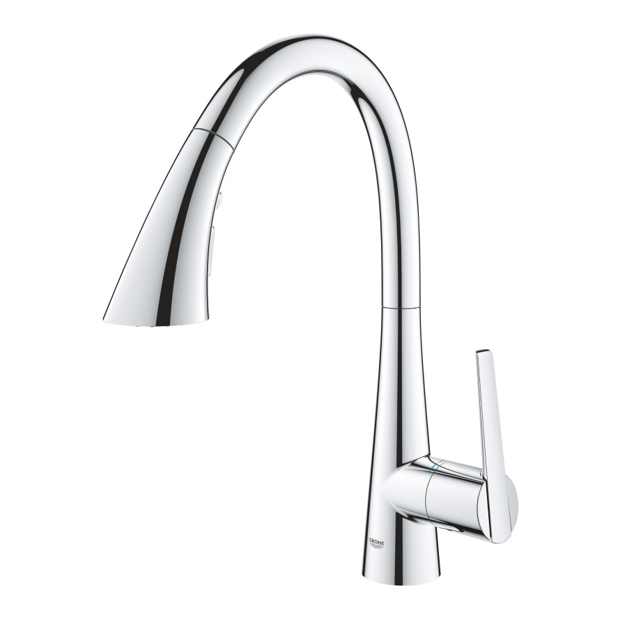 Смеситель для кухни с выдвижным изливом Grohe Zedra (32294002)