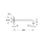 Скрытая душевая система Grohe Eurosmart New Tempesta 200 (UA25183003)