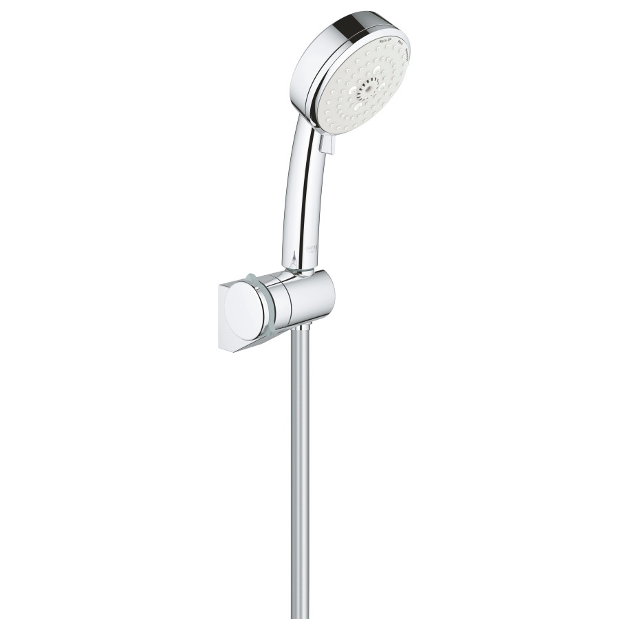 Душевой набор с держателем, 3 режима струи Grohe New Tempesta Cosmopolitan (27584002)