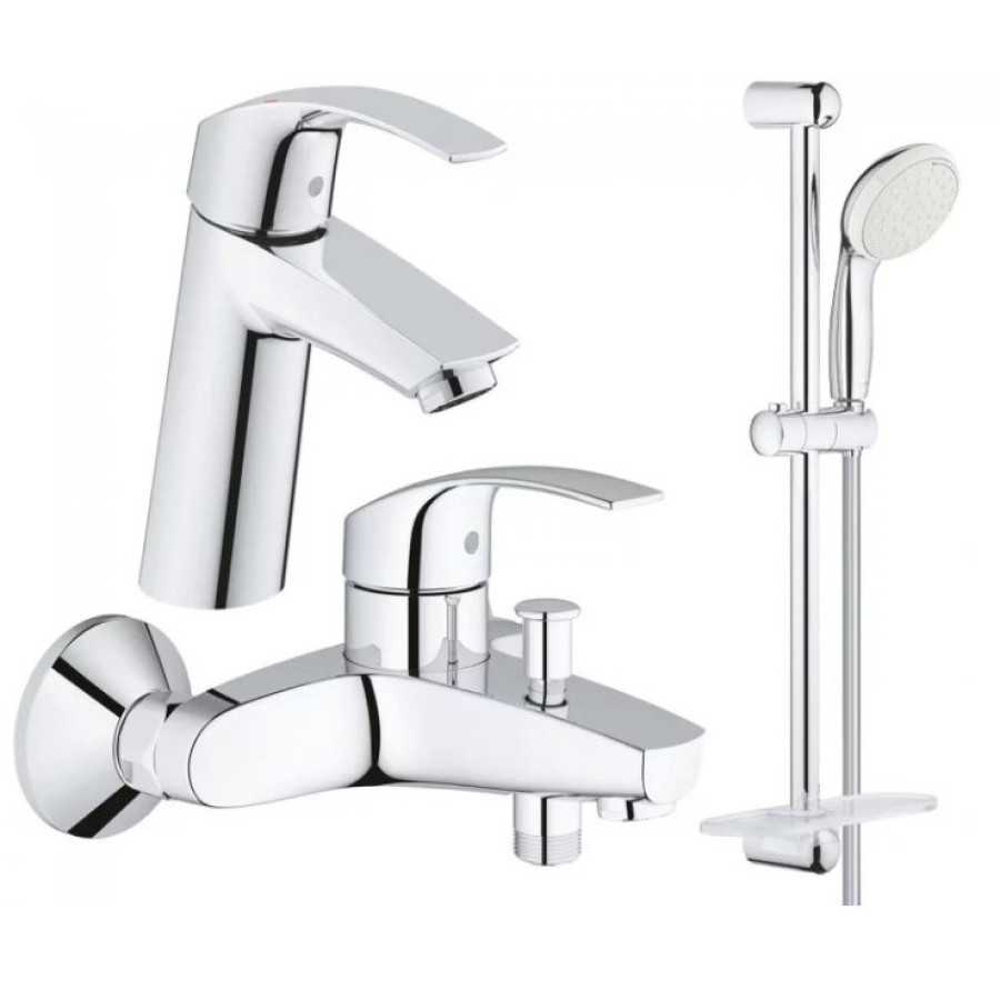 Набор смесителей Grohe Eurosmart M-Size для ванной (123246M)