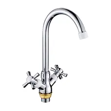 Кухонний змішувач сталевий ZERIX Z4954-7 