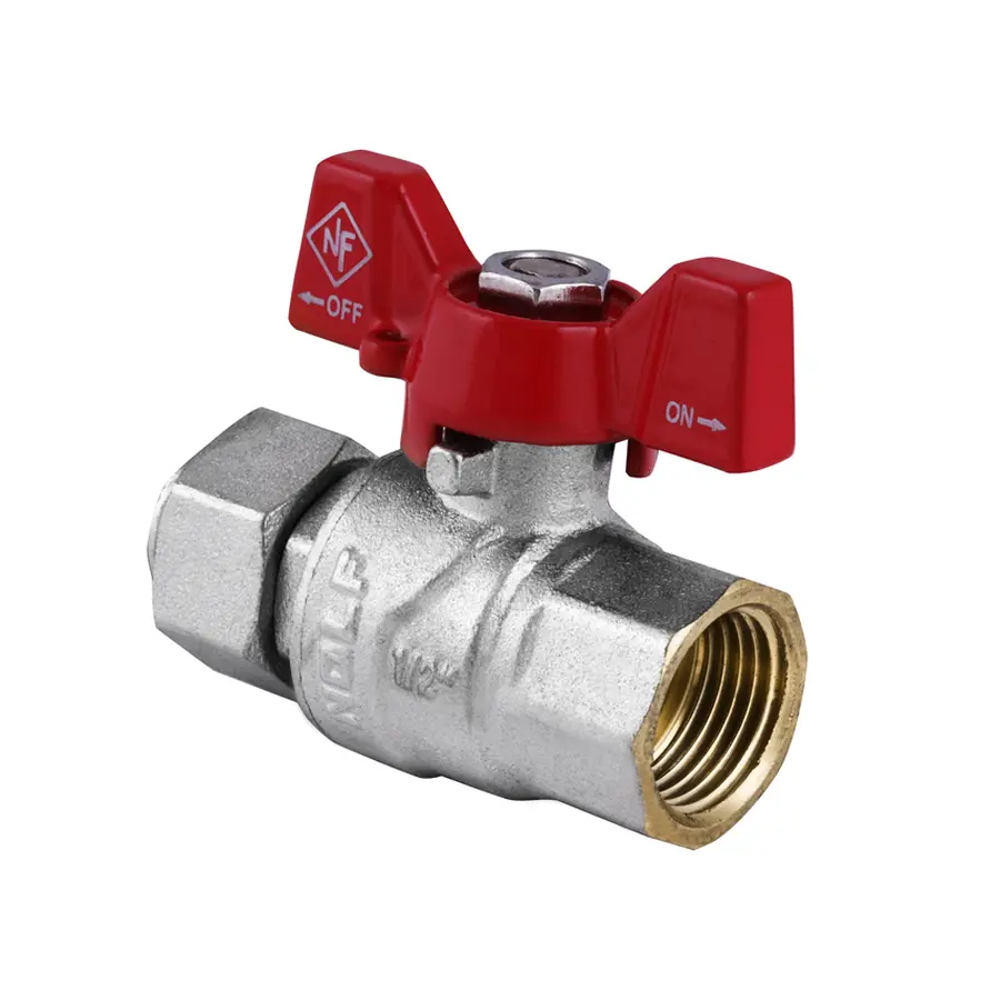 Кран кульовий з накидною гайкою 1/2 "ГГБ (NF.811) NOLF (NF2955)