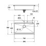 Мойка кухонная Grohe EX Sink K800 двойная (90 cm) (31584SD0)