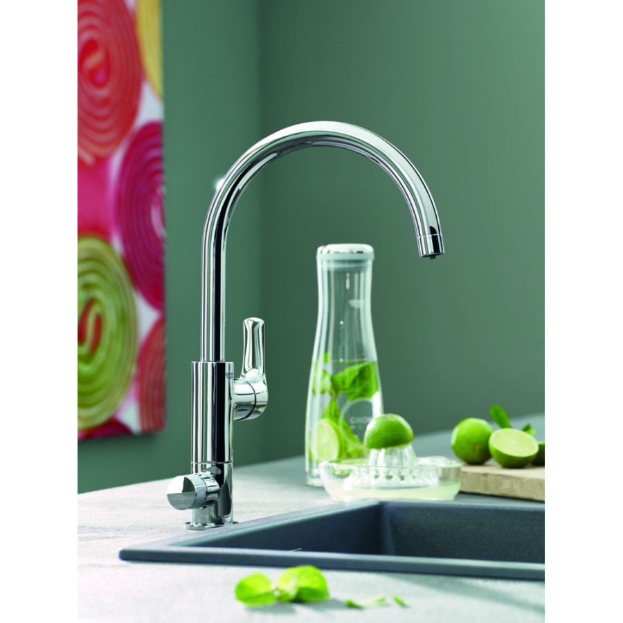 Смеситель для кухни с подключением к фильтру Grohe Blue Pure (31722000)