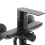 Смеситель для ванны HAIBA ALEX 006 EURO Черный (HB3925)