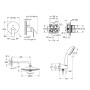 Душевая система скрытого монтажа со смесителем Grohe Grohtherm SmartControl (UA34614SC4)