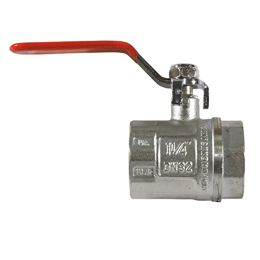 КШ 1 1/4" ГГР (корпус - силумин, шар - латунь) 