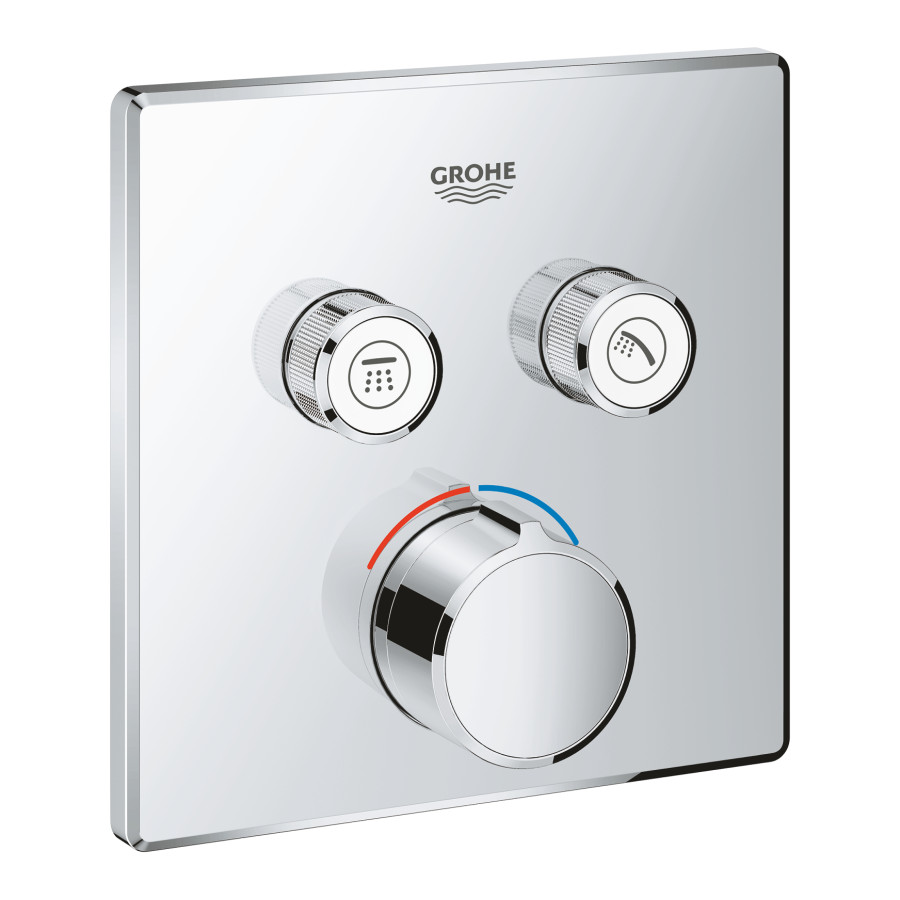 Смеситель скрытого монтажа на 2 потребителя Grohe SmartControl Mixer (29148000)