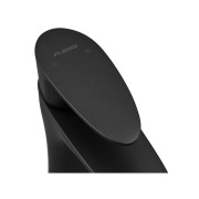 Змішувач для умивальника чорний Plamix Cezar-001 SET Matte black зі шлангами (PM0662)