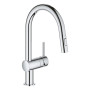 Смеситель для кухни с выдвижным изливом Grohe Minta (32321002)