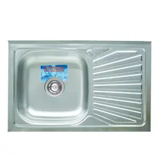 Кухонна мийка з нержавіючої сталі Platinum 8050 L САТІН 0,7 / 160