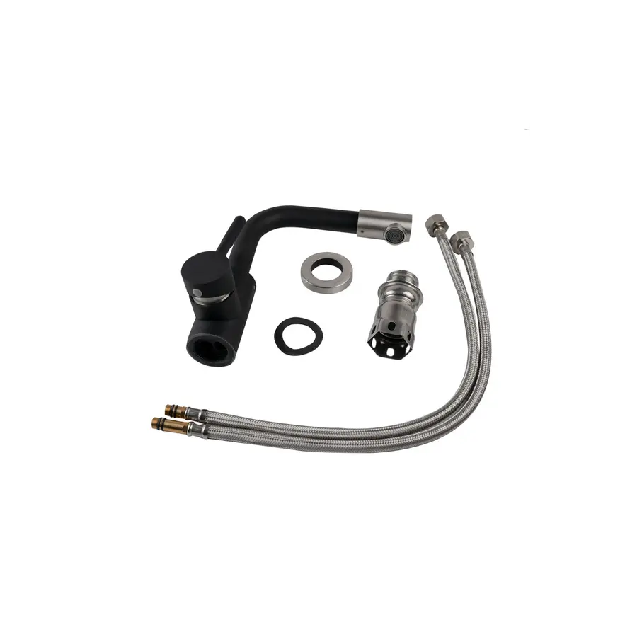 Кухонний змішувач Platinum 8530 ЧЕРНЫЙ