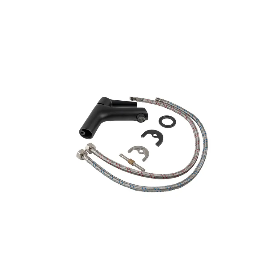 Змішувач чорний Platinum 1069В, латунь