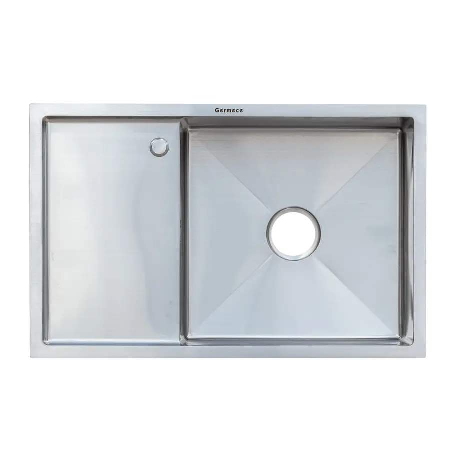 Кухонная мойка Platinum Handmade Н78 * 50/200 R с креплением и отверстием под смеситель