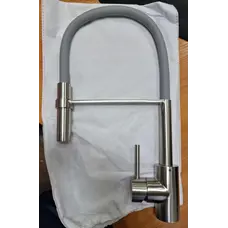 Кухонний змішувач Platinum 6034 BW сірий гнучкий Кухонний змішувач Platinum 6034 BW сірий гнучкий