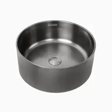 Умивальник Platinum Handmade PVD чорний 380 * 380