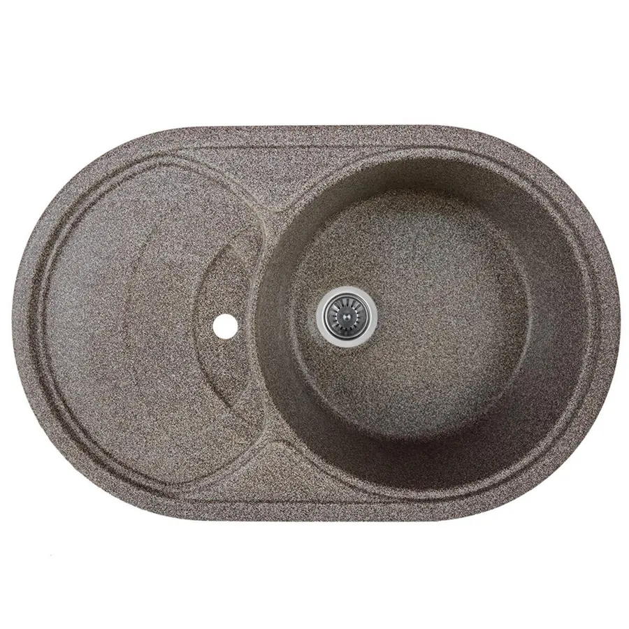 Гранітна мийка для кухні Platinum 7750 GAZZO глянець Мікс