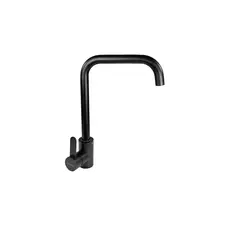 Змішувач кухонний Platinum 3008B FH MATT BLACK чорний