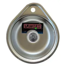 Кухонна мийка з нержавіючої сталі Platinum 4539 САТІН 0,6 / 170