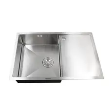 Кухонная мойка Platinum Handmade Н78 * 50/200 L с креплением и отверстием под смеситель