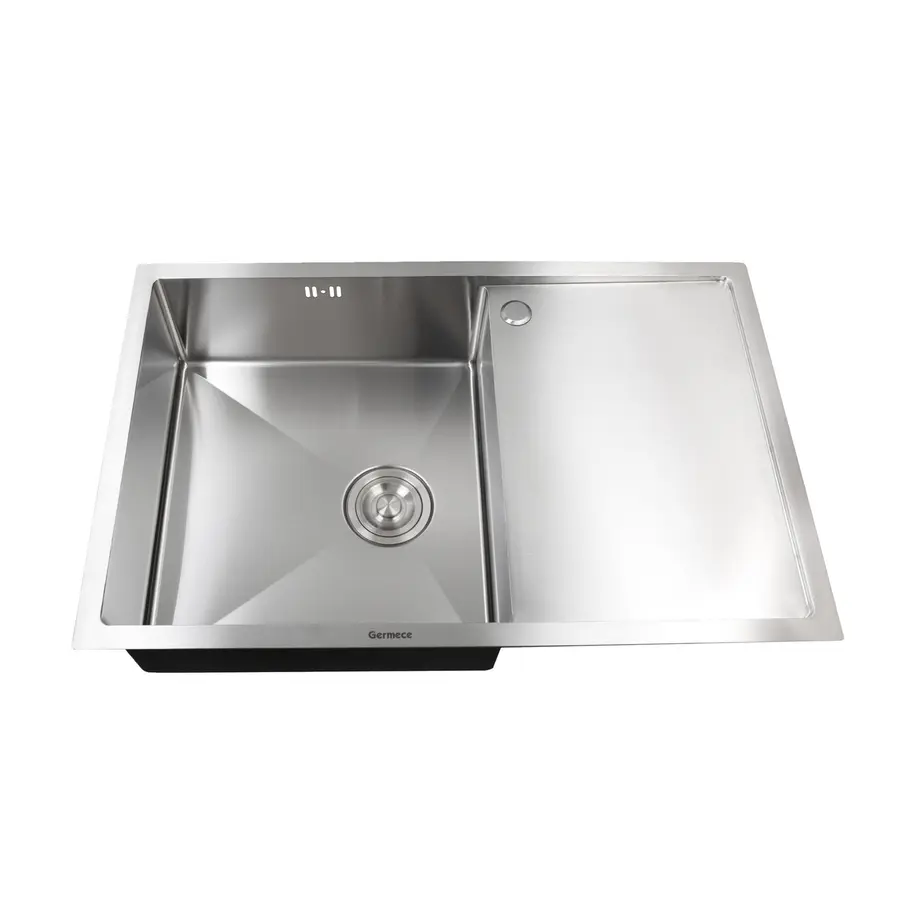 Кухонная мойка Platinum Handmade Н78 * 50/200 L с креплением и отверстием под смеситель