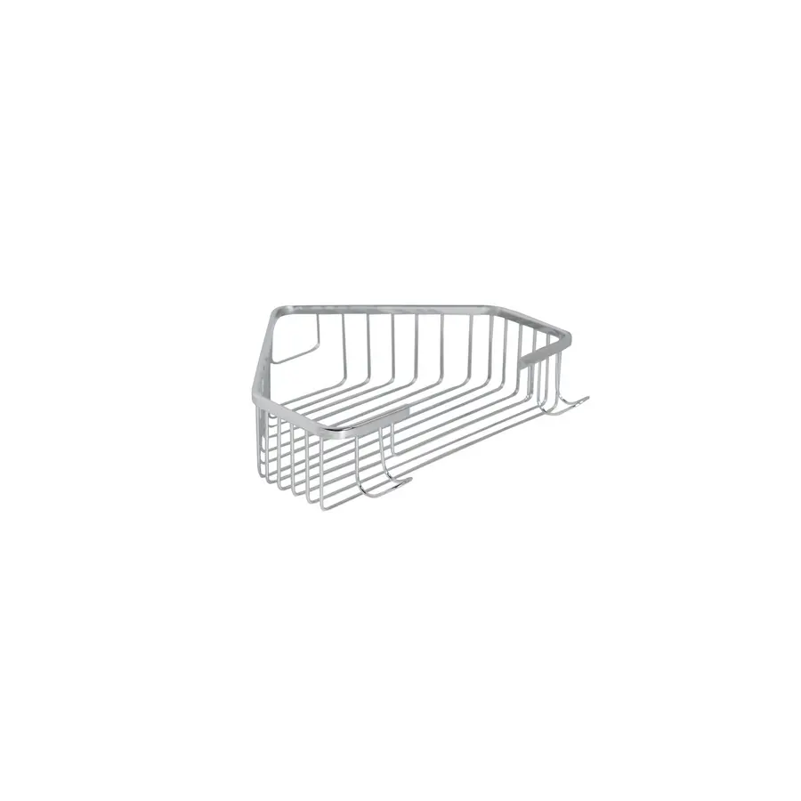 Полочка в ванную угловая 250 * 250 мм Germece 335, полированная нержавейка