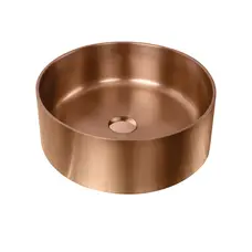 Умивальник Platinum Handmade PVD мідний 380 * 380
