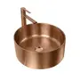 Умивальник Platinum Handmade PVD мідний 380 * 380