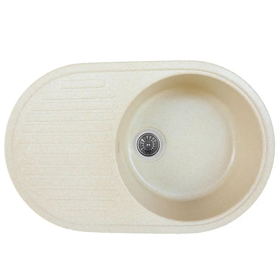 Гранітна мийка для кухні Platinum 7346 ASTORIA глянець пісок