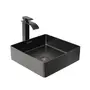 Умивальник Platinum Handmade PVD чорний 400 * 400