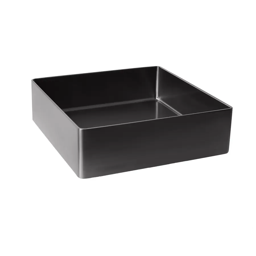 Умивальник Platinum Handmade PVD чорний 400 * 400